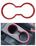 Opar Red Front Cup Holder Trim for 2011 - 2017 Jeep JK Wrangler & Unlimited