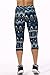 Women's Active Workout Capri Leggings Shorts Stretchy Tights(Dark Green,S)