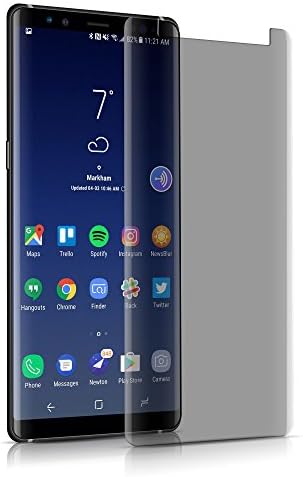 Samsung Galaxy Note 8 Privacy Screen Protector Tempered Glass,VIEE 3D Full Coverage HD Anti Spy Private Glass Screen Protector Replacement For Samsung Galaxy Note 8,Bubble Free (Note 8 Transparent)