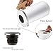 SDREAM 34 Oz Coffee Carafe Thermal For Kettle Stainless Steel Double Walled Vacuum Insulation Hot Beverage or Tea, White, 34 oz
