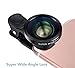 iPhone Lens,Lens Kit,Universal Super Wide Angle lens, Featured with Advanced Dedicated Optical Camera Lens, by GFKing, for iPhone 6s plus/6s/6 plus/6/SE,Samsung GalaxyS6/S5,Mobile Phones (black)