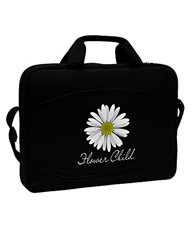 TooLoud Pretty Daisy - Flower Child 15" Dark Laptop / Tablet Case Bag
