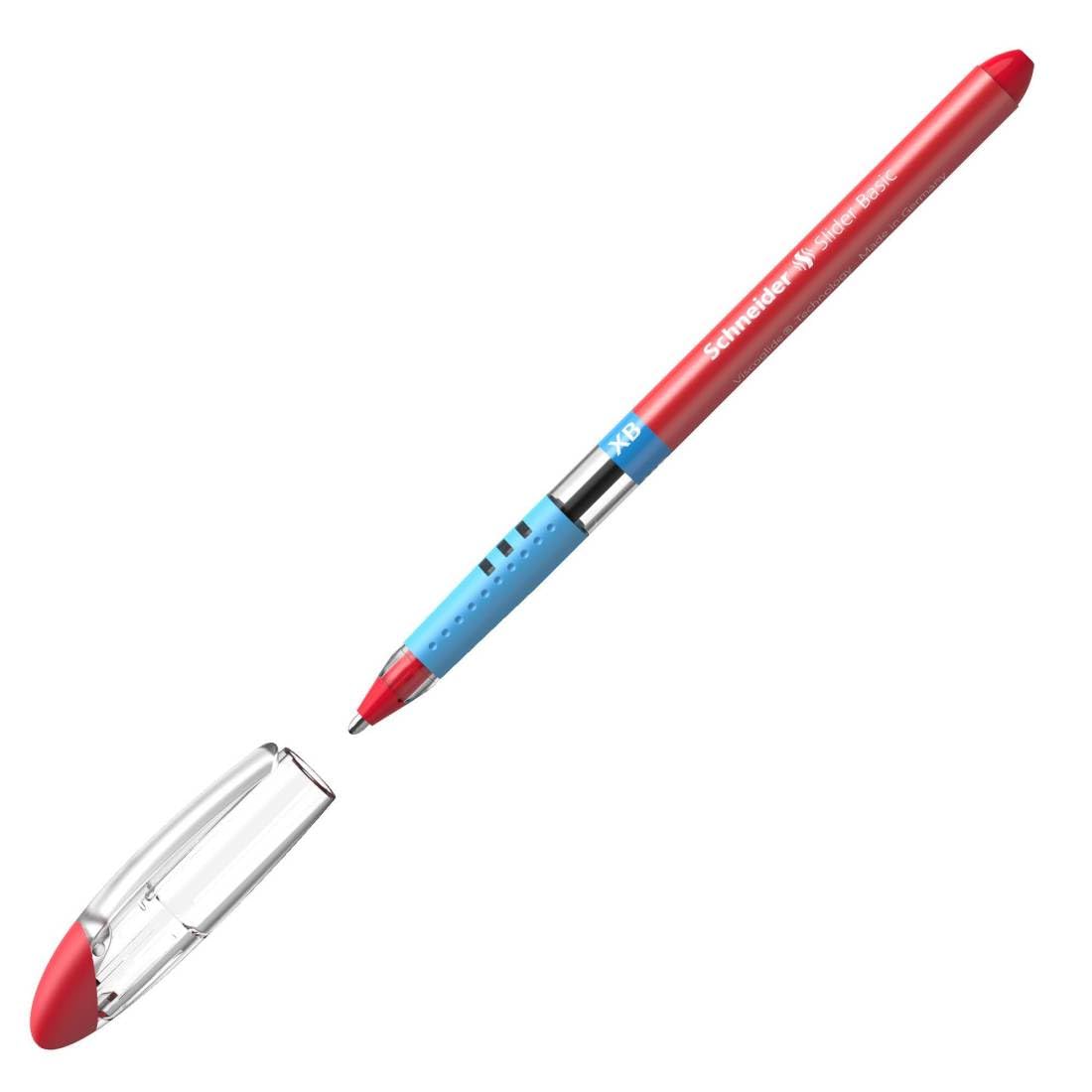 Schneider Slider Basic Ballpoint Pen - XB Red
