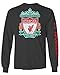 Liverpool FC Black Logo Long-Sleeve T-Shirt