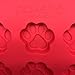 Pawsh Pet Products Silicone Mold For Dog Treats – Rubber Baking Mold Tray With 20 Paw Shaped Cavities – Use As Soap, Candle/Wax, Ice & Candy Mold – Dog Recipe Card & Cooking Conversion Card Included