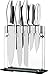 Utopia Kitchen 430 Grade Stainless Steel Knives Set (11 Knives plus Acrylic Stand) - 8