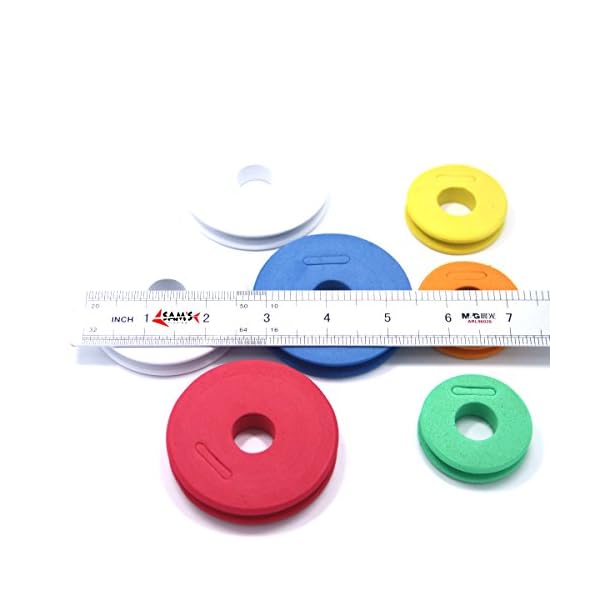 SAMS-FISHING-10PcsPack-Foam-Sponge-Spool-Rig-Winders-Foam-Board-for-Fishing-Line-Rig-Storage-Fishing-Line-Accessories