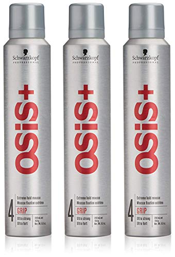 OSiS + GRIP Extreme Hold Mousse، 7.0-Ounce (3-Pack)