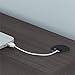 Bush Furniture Cabot 60W Corner Desk with Hutch in Heather Gray