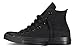 Converse Mens Chuck Taylor All Star High Top, 10.5 D(M) US, Black Monochrome