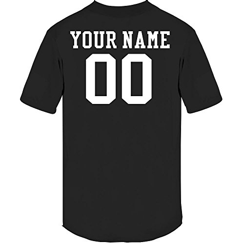 Hardkor Sports Cutoff Customized Baseball Jersey Adult 2X-Large In Black and Scarlet