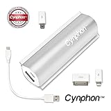 Cynphon JS-2400-SL USB Power Bank Charger for Smaprtphones - Silver