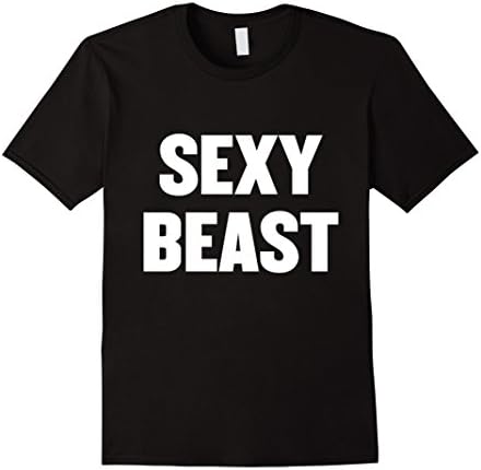 Mens Sexy beast t shirt XL Black