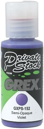 Grex GXPS-152 Private Stock Airbrush Colors, 1 Fluid Ounce, Semi-Opaque Violet
