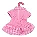 Banne Park Rids 18 Inches Simulatio Pinkl Dress New Bitty Princess Baby Doll's Clothes