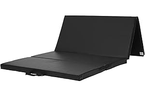 KaRaDaStyle Gymnastics Mat Folding Stretch Mats 71"x39"x2" Exercise Muscle Training Children Play Horizontal Bar Mat Yoga Sports Soundproof Home Use