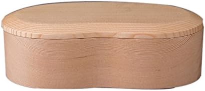 Reusable-Easy To Clean Bending Type Wooden Lunch Kit Containers,Beige