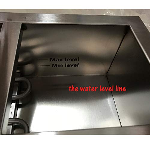 NEWTRY Digital 17.6lbs Capacity 4 Pots Electric Chocolate Melting Machine Temperature Adjustable 1000W Commercial Chocolate Tempering Machine Melter Pot Heater (110V)