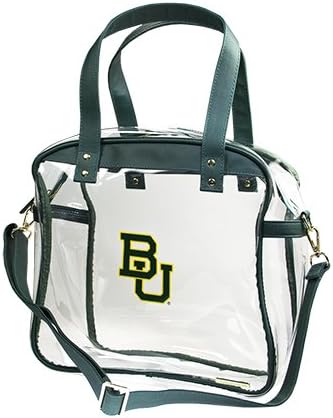 Baylor University Bears Capri Designs Clearly Fashion Licensed Clear Carryall Tote Meets Stadium Requirements