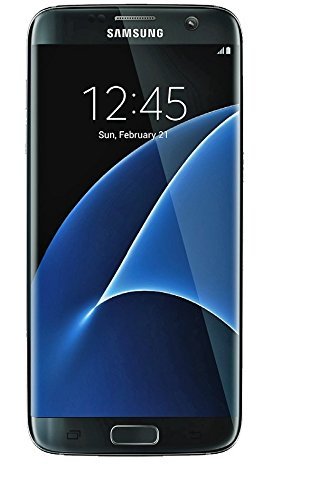 Samsung Galaxy S7 Edge Dual Sim Factory Unlocked Phone 32 GB - Internationally Sourced (Middle East/Africa/Asia) Version G935FD- Black Oynx