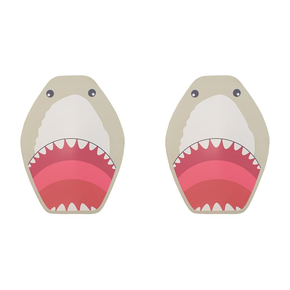 Soaked Junior Kickboard Shark Grey (Pack of 2)