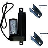 2 Inch 2" Stroke Linear Actuator 12 Volt 12V 225 Pounds lbs Maximum Lift (Includes Mounting Brackets)