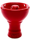 Red Authentic Sahara Smoke Hookah Vortex Bowl - Newest Style - NOT Havana, Social Smoke or any other generic Vortex bowl!