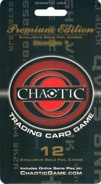Chaotic Card Game Premium Edition Season 1 Blister Pack 12 Cards by TC Digital Games