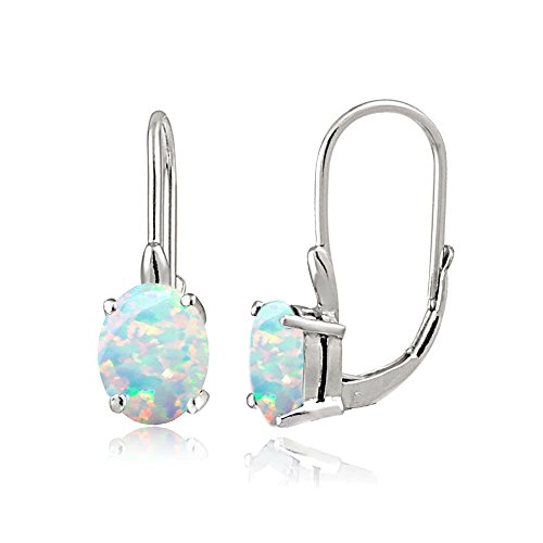 Leverback Birthstone Earrings Birth Stone Magic