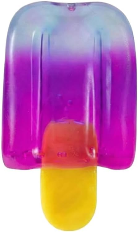 Ice Cream Squeeze Squishy,Summer Sensory Stress Relief,Easter Basket Stuffers Party Favors for Anxiety Relief Everyone,Birthday Gift (A)