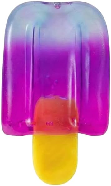 Ice Cream Squeeze Squishy,Summer Sensory Stress Relief,Easter Basket Stuffers Party Favors for Anxiety Relief Everyone,Birthday Gift (A) - 1
