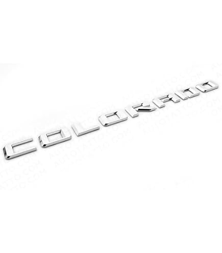 BDTrims Domed 3D Raised Tailgate Letters Compatible for