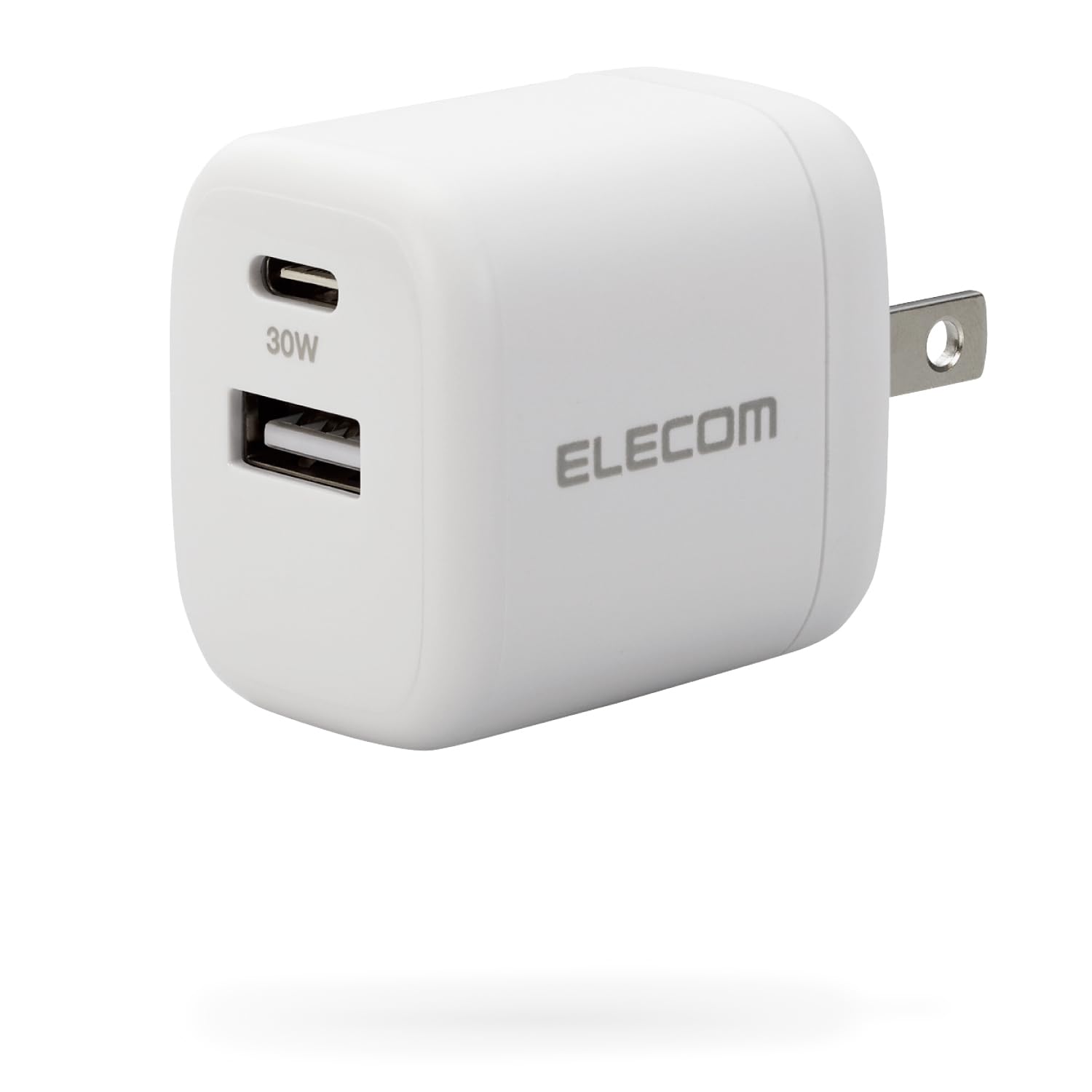 ELECOM EC-AC14WH USB Power Delivery 30W AC充電器 A×1 C×1 ホワイト エレコムの商品画像