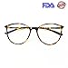 Big Round Computer Blue Light Blocking Glasses - Clear Lens Reading Glasses for Women Men Anti Eye Strain & UV Glare 5033tor-175 (Tortoise, 1.75)