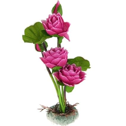Amazoncom Edealmax Jardin Sous Marin Fleur De Lotus En