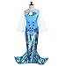Dressy Daisy Girls' Princess Mermaid Costumes Fancy Dress Up Halloween Costume Size 6 Blue