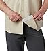 Columbia Men's Blood and Guts III Short-Sleeve Sun Shirt, Waterproof, Fossil, Medium