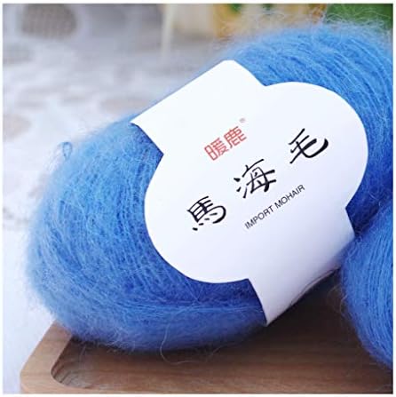 Soft Mohair Cashmere Wool Knitting Yarn DIY Shawl Scarf Crochet Thread Supplies
