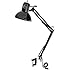 Globe Electric 32" Multi-Joint Desk Lamp with Metal Clamp, Black Finish, 56963