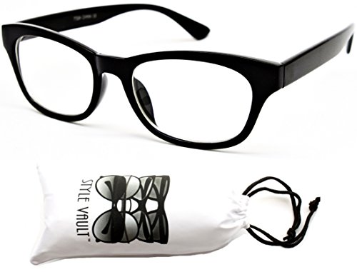 Wm16-vp Style Vault Cateye Clear Lens Eyeglasses
