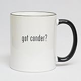 got conder? Black Handle 11oz Coffee Mug