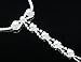 Bellady 2 Piece Barefoot sandals with rhinestones and beads,Beach Wedding barefoot Sandals,Silver