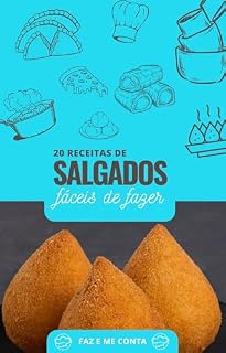 Livro 20 Receitas de Salgados fáceis de fazer