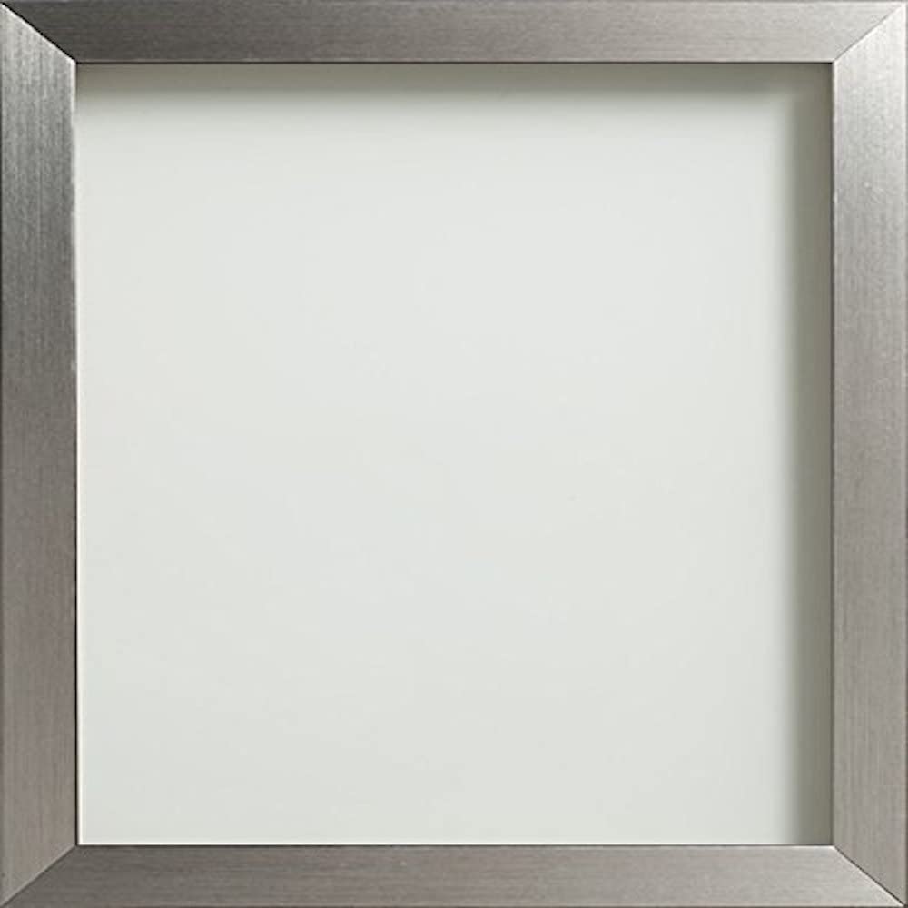 Frame Company Simpson Range Silver Picture Photo Frame, 18x12 inch *Choice of Sizes and Colours* Fitted with Real Glass
