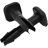 KMLai Car Seat Headrest Guide Sleeve, Tube Inner Diameter is 10MM, Suitable for Car, Truck, Commercial Vehicle Headrest Pin Lock Hole Trim Headrest Guide Pin (Black)