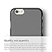 iPhone 6S Plus Case, elago [Slim Fit 2][Matte Metallic Dark Grey] - [Light][Minimalistic][True Fit] - for iPhone 6 Plus/6S Plus