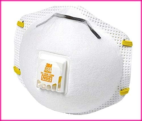 N95 Respirator w/exhaust vent (Model 8511-3M)