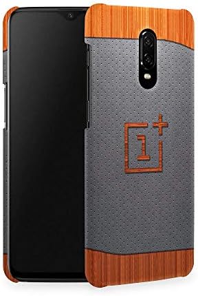 Qrioh Printed Designer Matte Hard Case Back Cover for OnePlus 6T - Printed Logo Texture