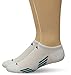 adidas Men's Climacool X III No Show Socks (2 Pack), White/EQT Green/Black/Onyx, One Size