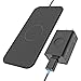 Viotek FASTPAD Qi Wireless Charger Ultra-Slim PU Leather Charging Pad with QC 3.0 Adapter for iPhone X iPhone 8 8 Plus 7.5W Fast Charging, Water Resistant, No Heating